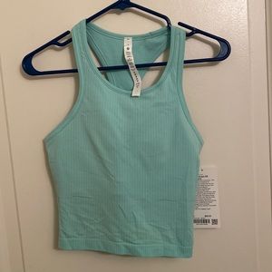 NWT Lululemon Ebb Street RB Crop Tank